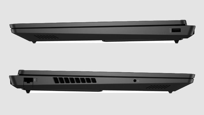 hp omen 17 side view