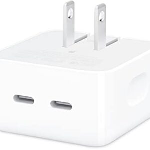 Apple 35W Dual USB-C Port Compact Power Adapter