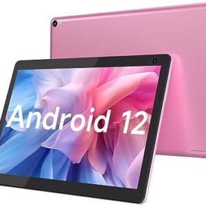 Tablet 10 inch, Android 12 Tablet, 32GB ROM 512GB Expand Computer Tablets, Quad Core Processor 6000mAh Battery, 1280x800 IPS Touch Screen, 2+8MP Dual HD Camera, Bluetooth WiFi Tablet PC