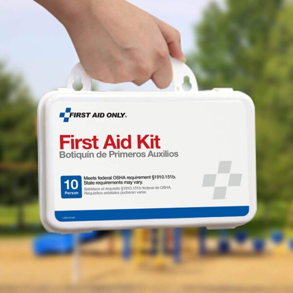 First Aid Only 6060 All-Purpose 10-Person Emergency First Aid Kit for Business, Worksite, Home, and Car, 57 Pieces - Image 5