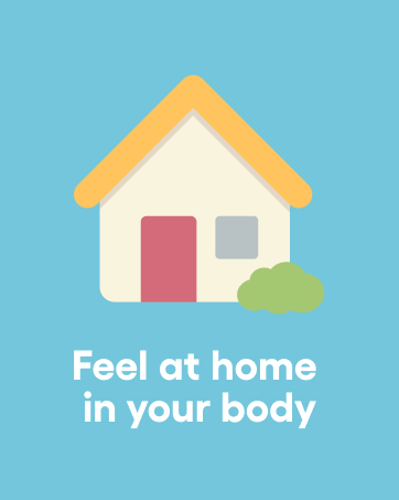 feel at home in your body 