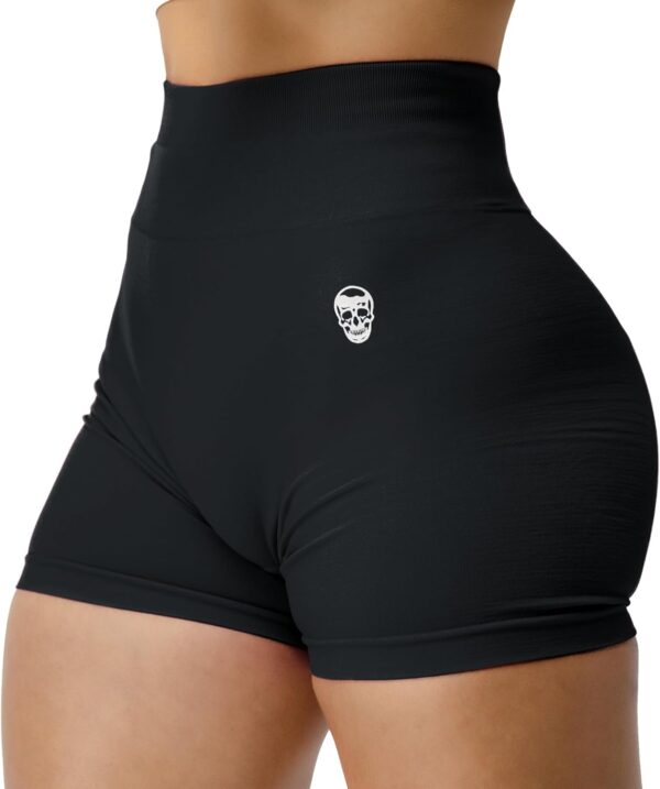 Gymreapers Infinity Seamless Workout Shorts High Waist Biker Shorts for Women Athletic Gym Running Pilates Yoga Sport Short