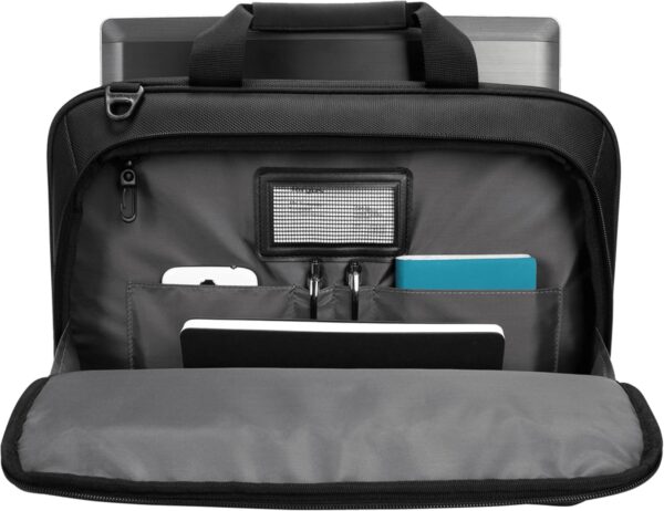 Targus CityLite Laptop Briefcase Shoulder Messenger Bag for 15.6-Inch Laptop, Black (TBT053US) - Image 8