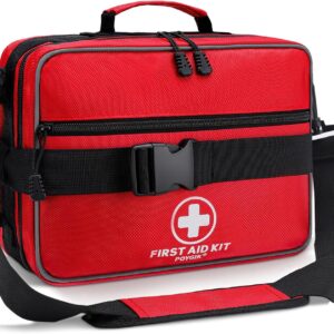 Premium 420 Piece Large First Aid Kit for Home, Car, Travel, Camping, Truck, Hiking, Sports, Office, Vehicle & Outdoor Emergencies - Emergency Medical Kits, Businesses & Home Medical Supplies