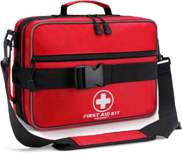 Premium 420 Piece Large First Aid Kit for Home, Car, Travel, Camping, Truck, Hiking, Sports, Office, Vehicle & Outdoor Emergencies - Emergency Medical Kits, Businesses & Home Medical Supplies