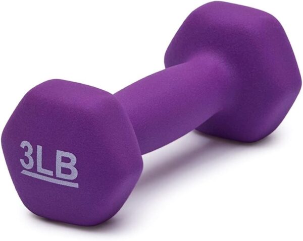 Amazon Basics Neoprene Dumbbell Hand Weights - Image 2