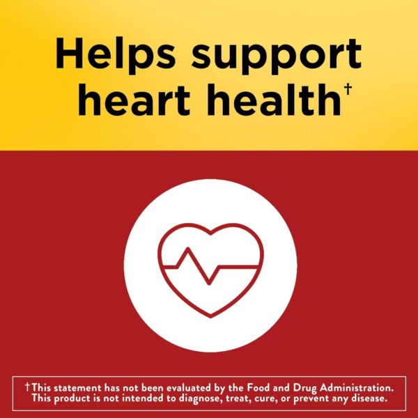 Nature Made CoQ10 200mg, Dietary Supplement for Heart Health Support, 105 Softgels, 105 Day Supply - Image 3