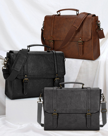 leather briefcase for men