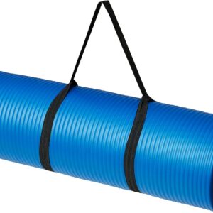 Amazon Basics 1/2 Inch Extra Thick Exercise Yoga Mat with Carrying Strap