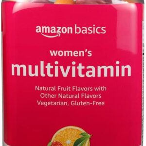 Amazon Basics Women's Multivitamin, 300 Gummies (150 Servings) (Previously Solimo)