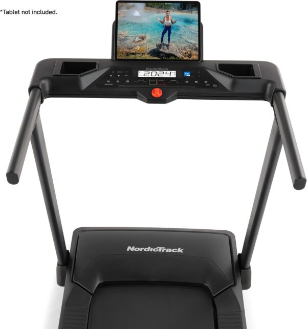 NordicTrack T Series: Perfect Treadmills for Home Use, Walking or Running Treadmill with Incline, Bluetooth Enabled, 300 lbs User Capacity - Image 2