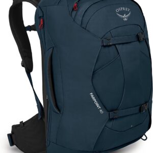 Osprey Farpoint 40L Men's Travel Backpack, Muted Space Blue