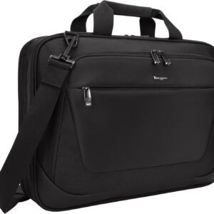 Targus CityLite Laptop Briefcase Shoulder Messenger Bag for 15.6-Inch Laptop, Black (TBT053US)