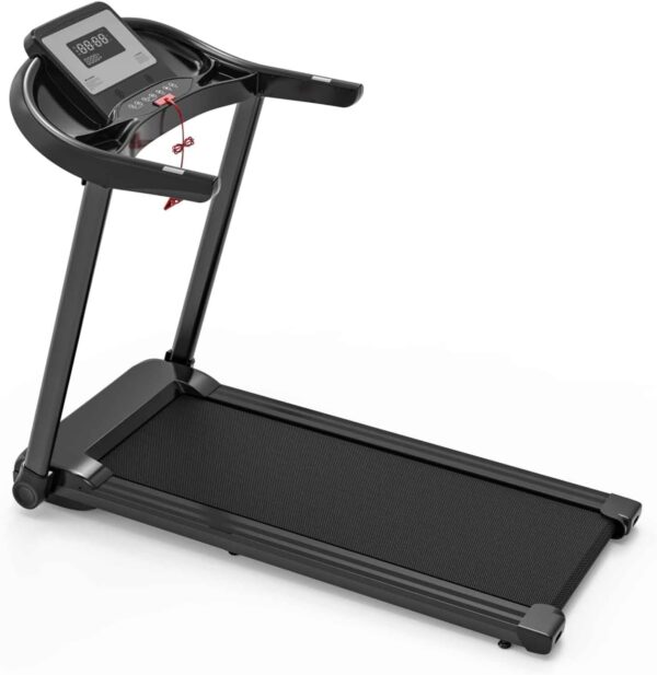 Treadmills for Home, Walking or Running Treadmill, Folding Treadmill with Pulse Sensor Wireless Connectivity