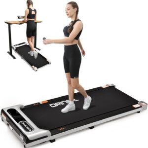 Walking Pad, Under Desk Treadmill for Home and Office, 2.5 HP Portable Treadmill, 3 in 1 Walking Jogging Running Machine with Remote Control, LED Display