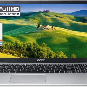 acer Aspire 1 15.6" FHD Slim Flagship Laptop, 16GB RAM, 512GB PCIe SSD +128GB eMMC， Intel Celeron N4500（up to 2.8GHz, Webcam, Type-A&C, Windows 11, 1-Year Office 365 +GM Accessories